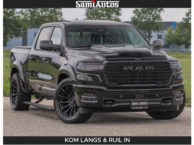 Dodge RAM PICKUP BOM VOL | Night Premium | Full Option | De Meest Luxe Pick-Up in zijn Klasse | Comfortabele Dubbele Cabine met Royale 5 Zitplaatsen | BPM vrij | Nu Leverbaar uit Voorraad | Voorraad Nr 2287 - 3384 | De specialist in Amerikaanse pick-ups in Nederland en Europa.