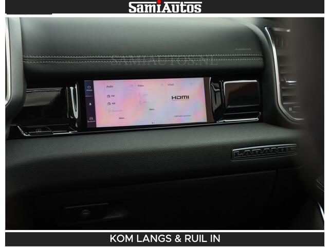 Dodge RAM PICKUP BOM VOL | Night Premium | Full Option | De Meest Luxe Pick-Up in zijn Klasse | Comfortabele Dubbele Cabine met Royale 5 Zitplaatsen | BPM vrij | Nu Leverbaar uit Voorraad | Voorraad Nr 2287 - 3384 | De specialist in Amerikaanse pick-ups in Nederland en Europa.