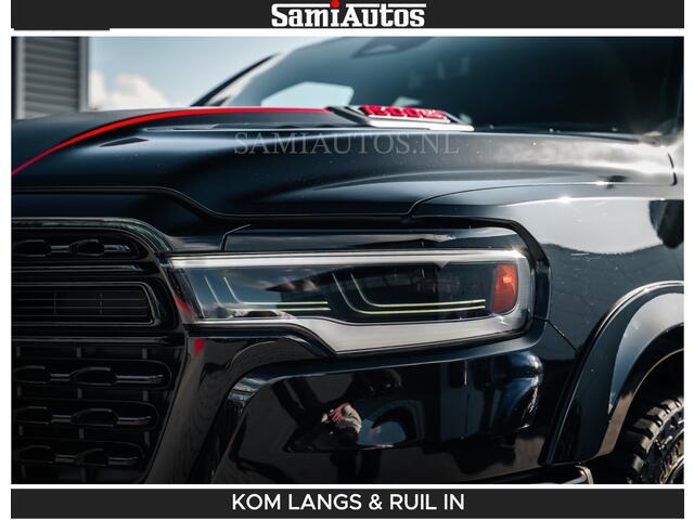 Dodge RAM PICKUP HULK PACK | Limited 540 PK | Massage + Full Option | De Meest Luxe en Volle Pick-Up in zijn Klasse | Hulk Pack is meer prijs | Comfortabele Dubbele Cabine met Royale 5 Zitplaatsen | BPM vrij | Nu Leverbaar uit Voorraad | Voorraad Nr 2357 - 5182 | De specialist in Amerikaanse pick-ups in Nederland en Europa.