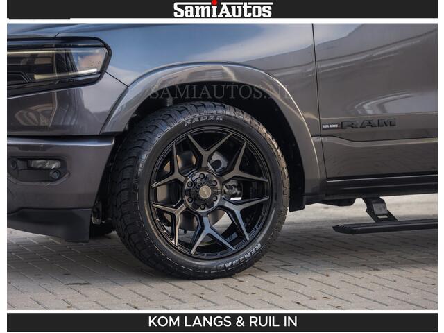 Dodge RAM PICKUP LIMITED 5.7 V8 402PK | HUD | 4PL WHEELS | LUCHTVERING |OPEN UILAAT KLEP | BOM VOL | GRANITE CRYSTAL | DC | CREW CAB | DUBBELE CABINE | 5 PERSOONS GRIJSKENTEKEN | EERSTE EIGENAAR | TOP STAAT 44000 KM |