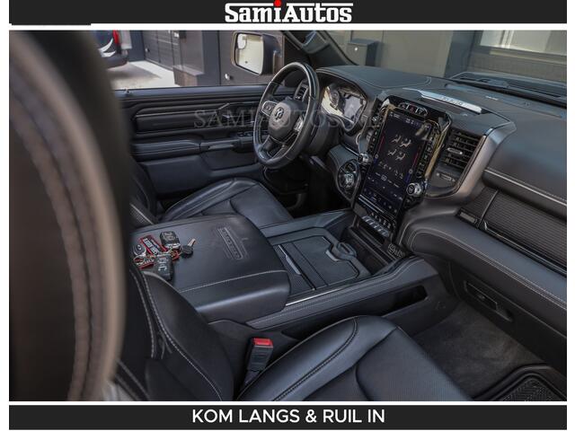 Dodge RAM PICKUP LIMITED 5.7 V8 402PK | HUD | 4PL WHEELS | LUCHTVERING |OPEN UILAAT KLEP | BOM VOL | GRANITE CRYSTAL | DC | CREW CAB | DUBBELE CABINE | 5 PERSOONS GRIJSKENTEKEN | EERSTE EIGENAAR | TOP STAAT 44000 KM |