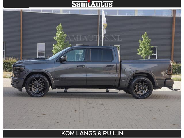 Dodge RAM PICKUP LIMITED 5.7 V8 402PK | HUD | 4PL WHEELS | LUCHTVERING |OPEN UILAAT KLEP | BOM VOL | GRANITE CRYSTAL | DC | CREW CAB | DUBBELE CABINE | 5 PERSOONS GRIJSKENTEKEN | EERSTE EIGENAAR | TOP STAAT 44000 KM |