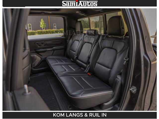 Dodge RAM PICKUP LIMITED 5.7 V8 402PK | HUD | 4PL WHEELS | LUCHTVERING |OPEN UILAAT KLEP | BOM VOL | GRANITE CRYSTAL | DC | CREW CAB | DUBBELE CABINE | 5 PERSOONS GRIJSKENTEKEN | EERSTE EIGENAAR | TOP STAAT 44000 KM |