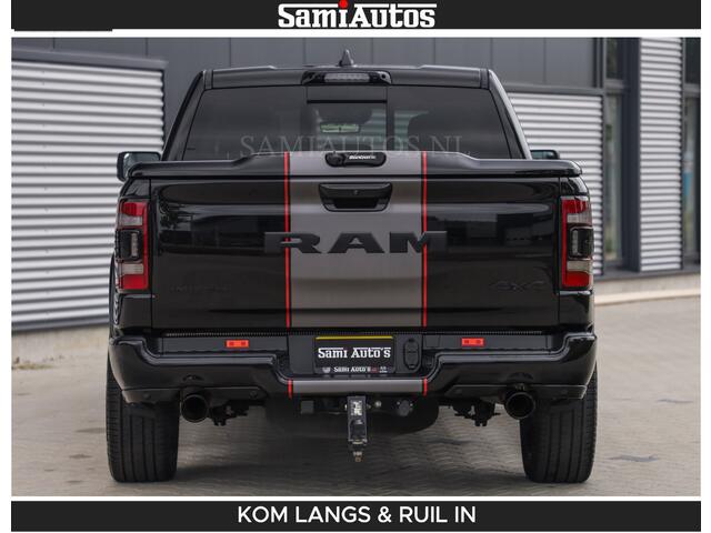 Dodge RAM PICKUP LIMITED | TRAINHORN | | HUD | UITLAATKLEP | LUCHTVERING | STRIPING | PANODAK | BOM VOL | BLAUW VOORRUIT | 5.7 V8 HEMI 402PK | DC | DUBBELE CABINE | 5 PERSOONS | GRIJSKENTEKEN PICK UP | EERSTE EIGENAAR | OPEN UITLAAT KLEP & TRAIN HORN | | De specialist in Amerikaanse pick-ups in Nederland en Europa.