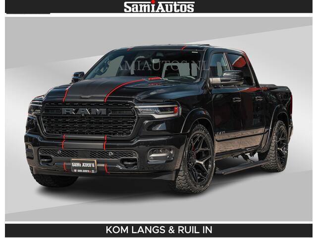 Dodge RAM PICKUP HULK PACKAGE | Limited Night H.O 540HP 706Nm | Massage + Full Option | De Meest Luxe en Volle Pick-Up in zijn Klasse | Hulk Pack is meer prijs | Comfortabele Dubbele Cabine met Royale 5 Zitplaatsen | BPM vrij | Nu Leverbaar uit Voorraad | Voorraad Nr 2353 - 5412 | De specialist in Amerikaanse pick-ups in Nederland en Europa.