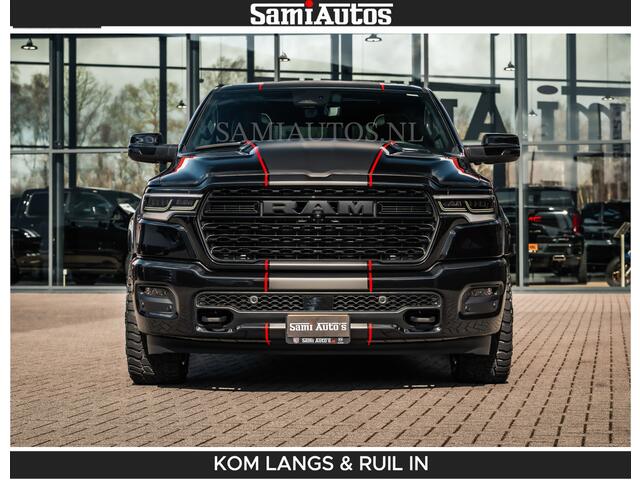 Dodge RAM PICKUP HULK PACKAGE | Limited Night H.O 540HP 706Nm | Massage + Full Option | De Meest Luxe en Volle Pick-Up in zijn Klasse | Hulk Pack is meer prijs | Comfortabele Dubbele Cabine met Royale 5 Zitplaatsen | BPM vrij | Nu Leverbaar uit Voorraad | Voorraad Nr 2353 - 5412 | De specialist in Amerikaanse pick-ups in Nederland en Europa.