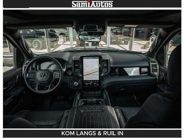 Dodge RAM PICKUP HULK PACKAGE | Limited Night H.O 540HP 706Nm | Massage + Full Option | De Meest Luxe en Volle Pick-Up in zijn Klasse | Hulk Pack is meer prijs | Comfortabele Dubbele Cabine met Royale 5 Zitplaatsen | BPM vrij | Nu Leverbaar uit Voorraad | Voorraad Nr 2353 - 5412 | De specialist in Amerikaanse pick-ups in Nederland en Europa.