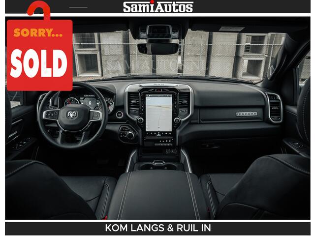 Dodge RAM PICKUP SPORT | 5.7 V8 4x4 HEMI | PANORAMA DAK | GROOTSCHERM 12 INCH | LPG | Patriot Blue CREW CAB | DUBBELE CABINE | 5 PERSOONS | DC | VOORRAAD NR 2555 - 3325 | De specialist in Amerikaanse pick-ups in Nederland en Europa.