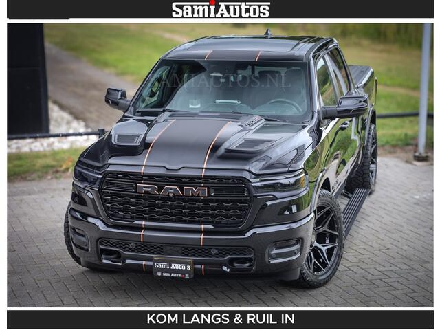 Dodge RAM PICKUP LIMITED SPORT H.O 540 PK | Massage + Full Option | De Meest Luxe en Volle Pick-Up in zijn Klasse | Comfortabele Dubbele Cabine met Royale 5 Zitplaatsen | BPM vrij | Nu Leverbaar uit Voorraad | Voorraad Nr 2355 - 5149 | De specialist in Amerikaanse pick-ups in Nederland en Europa.