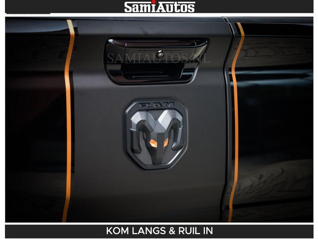 Dodge RAM PICKUP LIMITED SPORT H.O 540 PK | Massage + Full Option | De Meest Luxe en Volle Pick-Up in zijn Klasse | Comfortabele Dubbele Cabine met Royale 5 Zitplaatsen | BPM vrij | Nu Leverbaar uit Voorraad | Voorraad Nr 2355 - 5149 | De specialist in Amerikaanse pick-ups in Nederland en Europa.