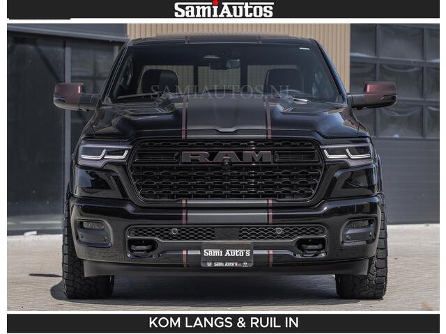 Dodge RAM PICKUP Limited 540 PK | HUD | LUCHTVERING | MASSAGE | PASSAGIERSSCHERM | De Meest Luxe en Volle Pick-Up in zijn Klasse | Comfortabele Dubbele Cabine met Royale 5 Zitplaatsen | Voorraadnummer: 2370 - 5411 | De specialist in Amerikaanse pick-ups in Nederland en Europa.
