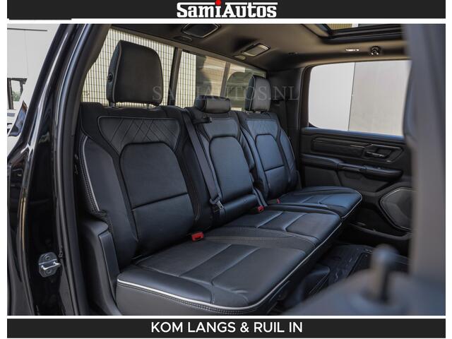 Dodge RAM PICKUP Limited 540 PK | HUD | LUCHTVERING | MASSAGE | PASSAGIERSSCHERM | De Meest Luxe en Volle Pick-Up in zijn Klasse | Comfortabele Dubbele Cabine met Royale 5 Zitplaatsen | Voorraadnummer: 2370 - 5411 | De specialist in Amerikaanse pick-ups in Nederland en Europa.