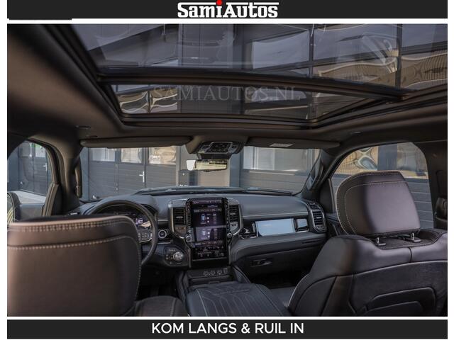 Dodge RAM PICKUP Limited H.O 540HP 706Nm | De Meest Luxe en Volle Pick-Up in zijn Klasse | LUCHTVERING | HUD | Massage + Full Option | Comfortabele Dubbele Cabine met Royale 5 Zitplaatsen | BPM vrij | Nu Leverbaar uit Voorraad | Voorraad Nr 2300 - 7689 | De specialist in Amerikaanse pick-ups in Nederland en Europa.