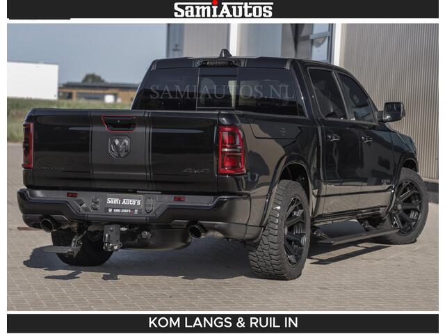 Dodge RAM PICKUP Limited H.O 540HP 706Nm | De Meest Luxe en Volle Pick-Up in zijn Klasse | LUCHTVERING | HUD | Massage + Full Option | Comfortabele Dubbele Cabine met Royale 5 Zitplaatsen | BPM vrij | Nu Leverbaar uit Voorraad | Voorraad Nr 2300 - 7689 | De specialist in Amerikaanse pick-ups in Nederland en Europa.