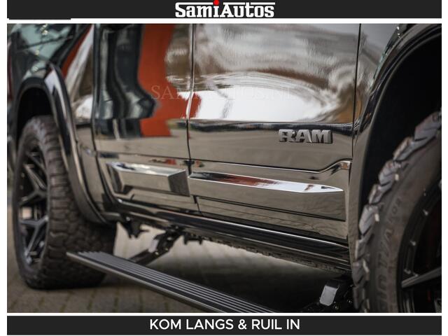 Dodge RAM PICKUP LIMITED 2026 5.7 V8 HEMI | MAXIMAAL UITGERUST | DUBBELE CABINE | 5 PERSOONS | DC | Allernieuwste Limited uitvoering - volledig uitgerust met alle opties, inclusief MWK en normale laadbak.