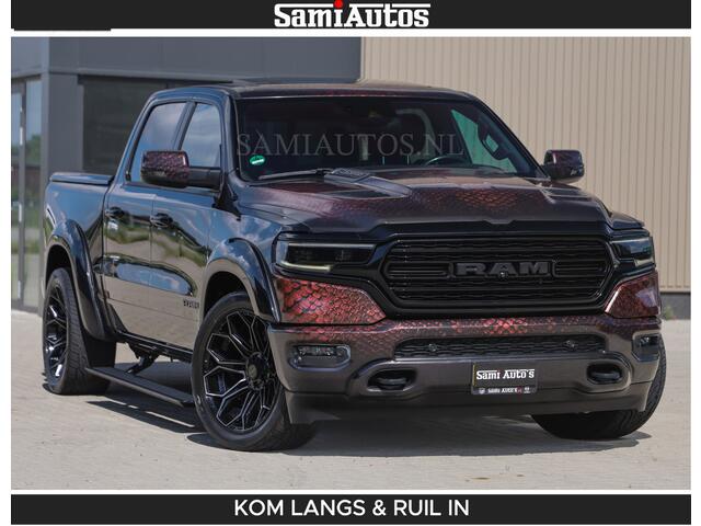 Dodge RAM PICKUP COBRA HULK PACK | 5.7 V8 402 PK | LIMITED EDITION | HUD | LUCHTVERING | BOM VOL | CREW CAB 5 PERSOONS | DUBBELE CABINE | GRIJSKENTEKEN | | De specialist in Amerikaanse pick-ups in Nederland en Europa.