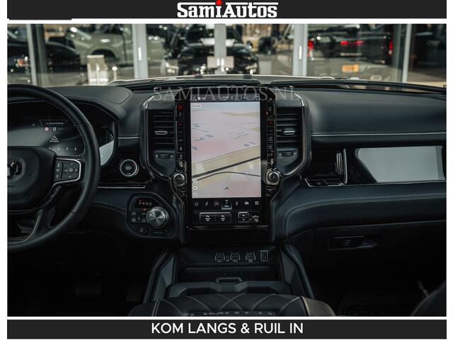 Dodge RAM PICKUP LIMITED 2026 5.7 V8 HEMI | MAXIMAAL UITGERUST | DUBBELE CABINE | 5 PERSOONS | DC | Allernieuwste Limited uitvoering - volledig uitgerust met alle opties, inclusief MWK en normale laadbak.