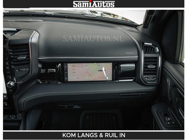 Dodge RAM PICKUP LIMITED 2026 5.7 V8 HEMI | MAXIMAAL UITGERUST | DUBBELE CABINE | 5 PERSOONS | DC | Allernieuwste Limited uitvoering - volledig uitgerust met alle opties, inclusief MWK en normale laadbak.