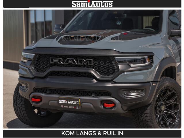 Dodge RAM PICKUP TRX 6.2 V8 HELLCAT | ANVIL SPECIAL ORIGINAL COLOR | CARBON | RODE STIKSELS | BOM VOL | CREW CAB DUBBELE CABINE | 5 PERSOONS |