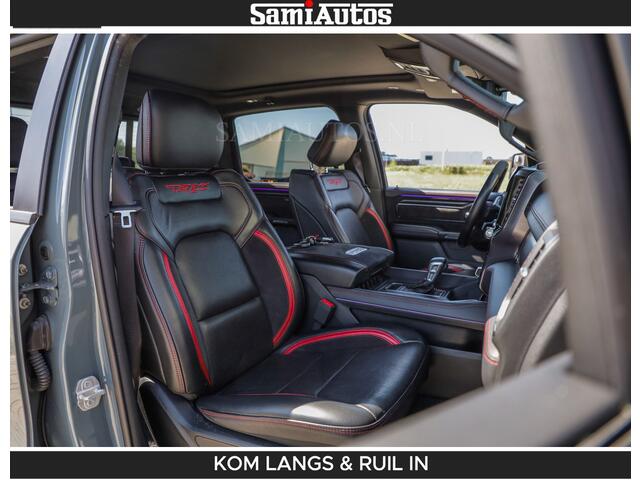 Dodge RAM PICKUP TRX 6.2 V8 HELLCAT | ANVIL SPECIAL ORIGINAL COLOR | CARBON | RODE STIKSELS | BOM VOL | CREW CAB DUBBELE CABINE | 5 PERSOONS |