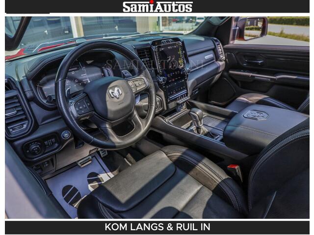 Dodge RAM PICKUP GT TRX PACK BEAST | 5.7 V8 HEMI | WIDE BODY | LUCHTVERING | MEGA DIK | DC | DUBBLE CABINE | 5 PERSOONS | CREW CAB | GRIJS KENTEKEN | TRAIN HORN | EERSTE EIGENAAR | ORIGINEEL NEDERLANDSE AUTO | WIDE BODY | De specialist in Amerikaanse pick-ups in Nederland en Europa.