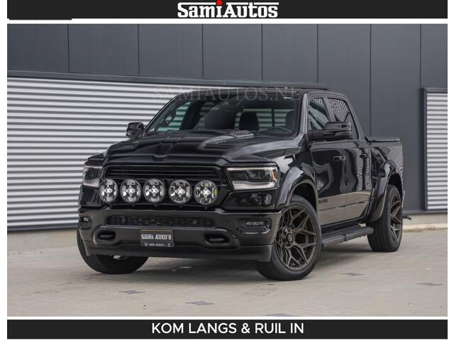 Dodge RAM PICKUP DE DONDER | 5.7 V8 HEMI | BRONZE BREDE WIELEN | WIDE BODY | OPEN UITLAAT KLEP | ZEER DIK | DUBBELE CABINE | DC | 5 PERSOONS | GRIJS KENETEKEN | BJ 2023 44000KM | FULL LED VERLICHTING | MEGA DIK |