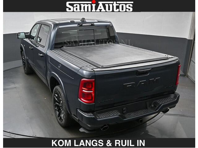Dodge RAM PICKUP LIMITED 2027 5.7 V8 HEMI | MAXIMAAL UITGERUST | NIEUWE KLEUR Forged Blue Metallic met Ebony Red interior seats | DUBBELE CABINE | 5 PERSOONS | DC | Allernieuwste Limited 2027 in nieuwe kleur Forged Blue - volledig uitgerust met alle opties.