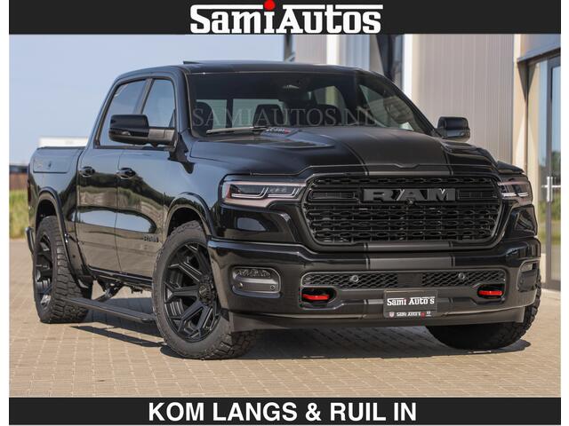 Dodge RAM PICKUP LIMITED 2027 5.7 V8 HEMI | MAXIMAAL UITGERUST | DUBBELE CABINE | 5 PERSOONS | DC | Allernieuwste Limited uitvoering - volledig uitgerust met alle opties.