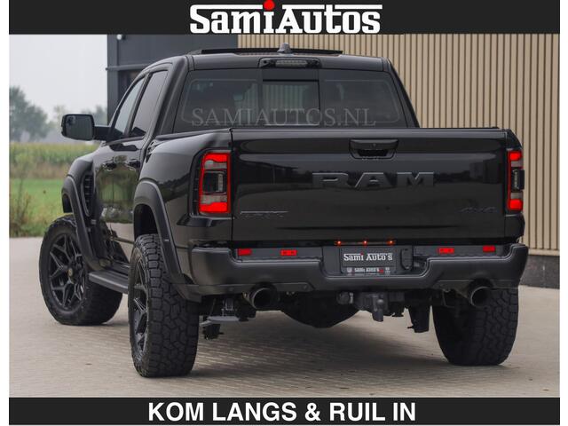 Dodge RAM PICKUP TRX HELLCAT | 6.2 V8 712PK SUPERCHARGER | RODE STIKSELS | FULLY LOADED | CARBON | CREW CAB | DUBBELE CABINE | 5 PERSOONS | De specialist in Amerikaanse pick-ups in Nederland en Europa.
