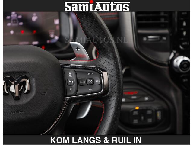 Dodge RAM PICKUP TRX HELLCAT | 6.2 V8 712PK SUPERCHARGER | RODE STIKSELS | FULLY LOADED | CARBON | CREW CAB | DUBBELE CABINE | 5 PERSOONS | De specialist in Amerikaanse pick-ups in Nederland en Europa.