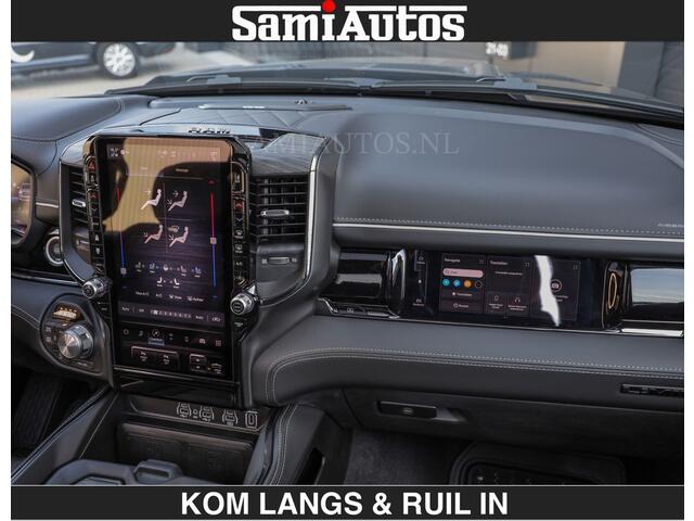 Dodge RAM PICKUP Limited H.O 540HP 706Nm | De Meest Luxe en Volle Pick-Up in zijn Klasse | LUCHTVERING | HUD | Massage + Full Option | Comfortabele Dubbele Cabine met Royale 5 Zitplaatsen | BPM vrij | Nu Leverbaar uit Voorraad | Voorraad Nr 2300 - 7689 | De specialist in Amerikaanse pick-ups in Nederland en Europa.