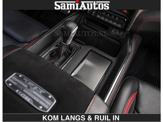 Dodge RAM PICKUP TRX HELLCAT 712 PK 6.2 V8 | BOM VOL | GRANITE MET ZWART LEDER RODE STIKSELS | CREW CAB DUBBELE CABINE DC | 5 PERSOONS GRIJS KENTEKEN |