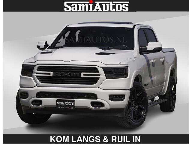 Dodge RAM PICKUP DEMO | SPORT V8 5.7 402PK | Krachtige Hemi | Panorama Dak | 12' Scherm Comfortabele Dubbele Cabine met Royale 5 Zitplaatsen | NIEUW EN BPM vrij | Nu Leverbaar uit Voorraad | Nr 2529 - 1277 | De specialist in Amerikaanse pick-ups in Nederland en Europa.