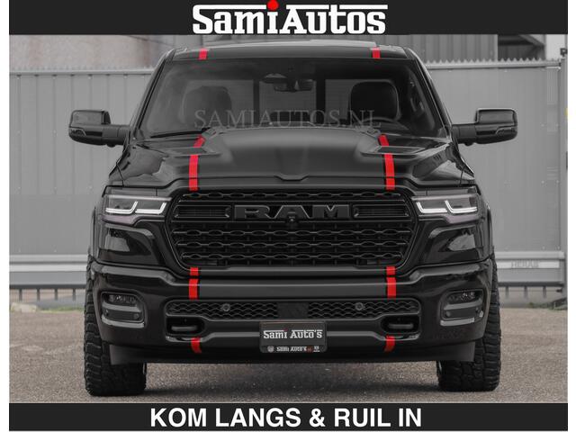 Dodge RAM PICKUP Limited 540 PK | HUD | LUCHTVERING | MASSAGE | PASSAGIERSSCHERM | De Meest Luxe en Volle Pick-Up in zijn Klasse | Comfortabele Dubbele Cabine met Royale 5 Zitplaatsen | Voorraadnummer: 2370 - 5411 | De specialist in Amerikaanse pick-ups in Nederland en Europa.