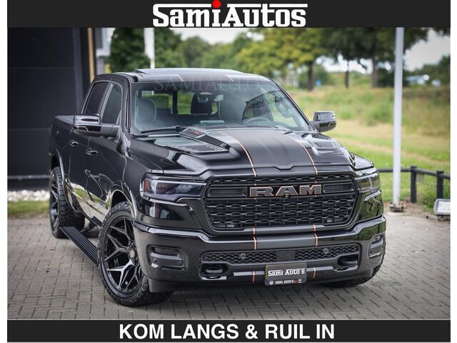 Dodge RAM PICKUP LIMITED SPORT H.O 540 PK | Massage + Full Option | De Meest Luxe en Volle Pick-Up in zijn Klasse | Comfortabele Dubbele Cabine met Royale 5 Zitplaatsen | BPM vrij | Nu Leverbaar uit Voorraad | Voorraad Nr 2355 - 5149 | De specialist in Amerikaanse pick-ups in Nederland en Europa.