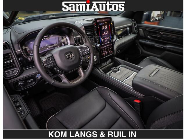 Dodge RAM PICKUP LIMITED SPORT H.O 540 PK | Massage + Full Option | De Meest Luxe en Volle Pick-Up in zijn Klasse | Comfortabele Dubbele Cabine met Royale 5 Zitplaatsen | BPM vrij | Nu Leverbaar uit Voorraad | Voorraad Nr 2355 - 5149 | De specialist in Amerikaanse pick-ups in Nederland en Europa.