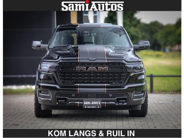 Dodge RAM PICKUP LIMITED SPORT H.O 540 PK | Massage + Full Option | De Meest Luxe en Volle Pick-Up in zijn Klasse | Comfortabele Dubbele Cabine met Royale 5 Zitplaatsen | BPM vrij | Nu Leverbaar uit Voorraad | Voorraad Nr 2355 - 5149 | De specialist in Amerikaanse pick-ups in Nederland en Europa.