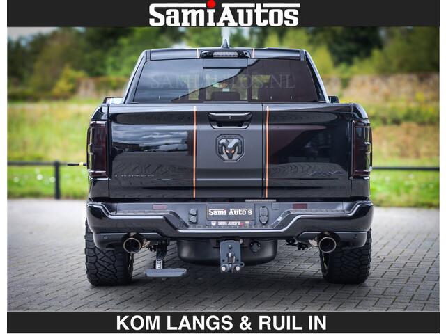 Dodge RAM PICKUP LIMITED SPORT H.O 540 PK | Massage + Full Option | De Meest Luxe en Volle Pick-Up in zijn Klasse | Comfortabele Dubbele Cabine met Royale 5 Zitplaatsen | BPM vrij | Nu Leverbaar uit Voorraad | Voorraad Nr 2355 - 5149 | De specialist in Amerikaanse pick-ups in Nederland en Europa.