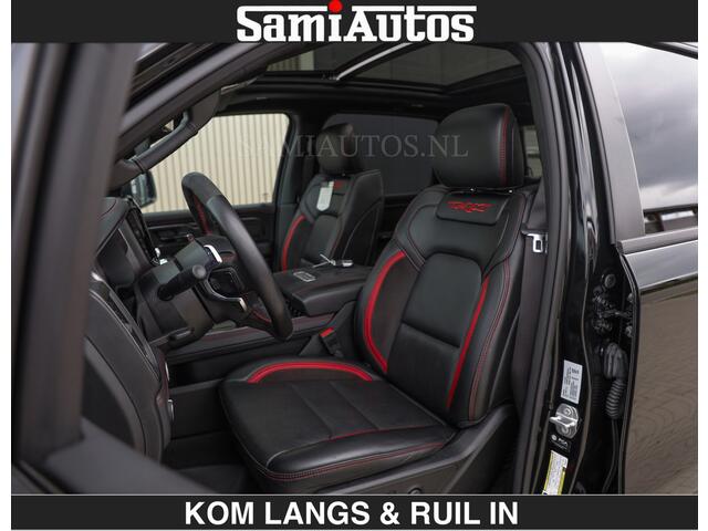 Dodge RAM PICKUP TRX BLACK OPS HELLCAT | 6.2 V8 712PK SUPERCHARGER | RODE STIKSELS | FULLY LOADED | RAMBAR | CARBON | BLACK ON BLACK | CREW CAB | DUBBELE CABINE | 5 PERSOONS | De specialist in Amerikaanse pick-ups in Nederland en Europa. Voorraad 2661 - 5444
