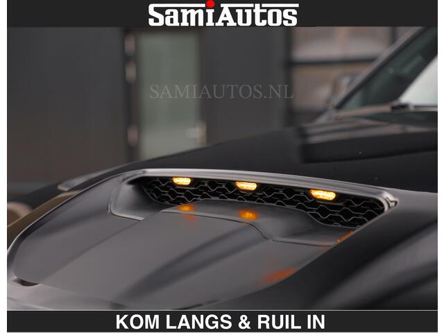 Dodge RAM PICKUP TRX BLACK OPS HELLCAT | 6.2 V8 712PK SUPERCHARGER | RODE STIKSELS | FULLY LOADED | RAMBAR | CARBON | BLACK ON BLACK | CREW CAB | DUBBELE CABINE | 5 PERSOONS | De specialist in Amerikaanse pick-ups in Nederland en Europa. Voorraad 2661 - 5444