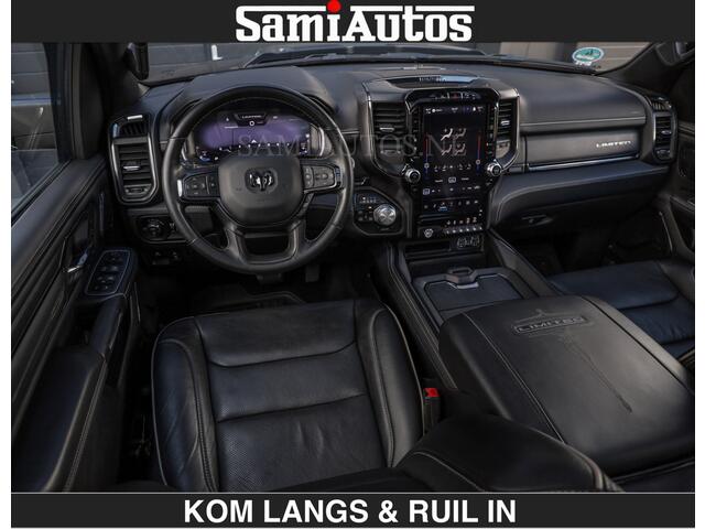 Dodge RAM PICKUP HULK PACK | LIMITED 5.7 V8 HEMI | HUD | WIDE BODY | BREDE WIELEN | STRIPING | LUCHTVERING | BLAK ON BLACK | BOM VOL | CREW CAB | DUBBELE CABINE 5 PERSOONS | DC |