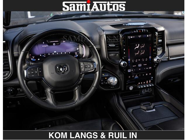 Dodge RAM PICKUP HULK PACK | LIMITED 5.7 V8 HEMI | HUD | WIDE BODY | BREDE WIELEN | STRIPING | LUCHTVERING | BLAK ON BLACK | BOM VOL | CREW CAB | DUBBELE CABINE 5 PERSOONS | DC |
