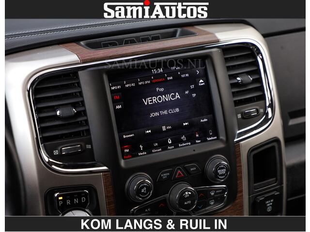 Dodge RAM PICKUP BLACK OPS | 5.7 V8 HEMI | OPEN UITLAAT KLEP | LUXE UITVOERING LARAMIE EDITION | CREW CAB DUBBELE CABINE | 5 PERSOONS | DC | LUXE BEDRIJFS AUTO | 4X4 | 3500 KG TREKVERMOGEN |