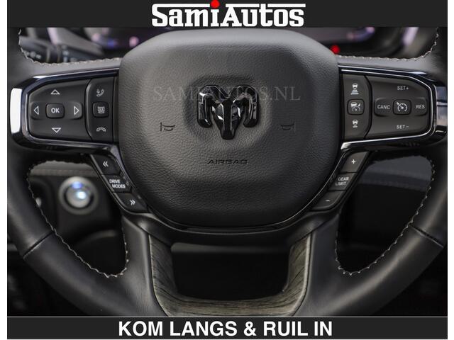 Dodge RAM PICKUP LIMITED H.O 540PK | Massage + Full Option | De Meest Luxe en Volle Pick-Up in zijn Klasse | Comfortabele Dubbele Cabine met Royale 5 Zitplaatsen | BPM vrij | Nu Leverbaar uit Voorraad | Voorraad Nr 2326 - 5169 | De specialist in Amerikaanse pick-ups in Nederland en Europa.