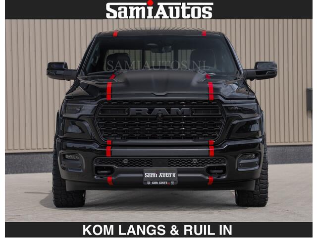 Dodge RAM PICKUP LIMITED H.O 540PK | Massage + Full Option | De Meest Luxe en Volle Pick-Up in zijn Klasse | Comfortabele Dubbele Cabine met Royale 5 Zitplaatsen | BPM vrij | Nu Leverbaar uit Voorraad | Voorraad Nr 2326 - 5169 | De specialist in Amerikaanse pick-ups in Nederland en Europa.