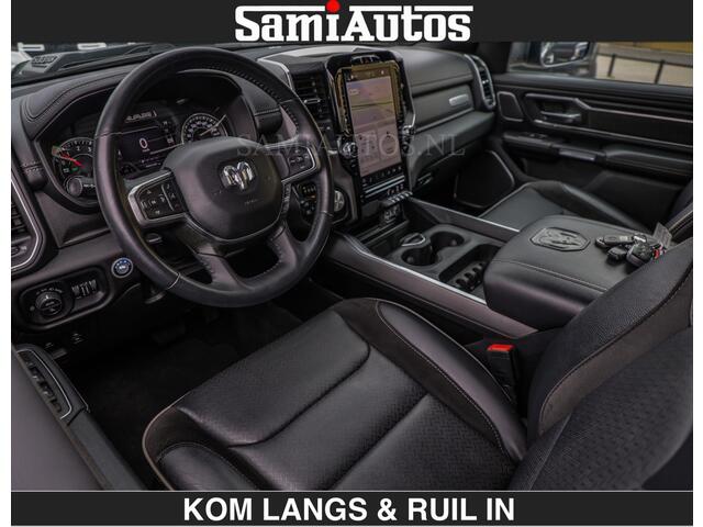 Dodge RAM PICKUP BLACK OPS | 5.7 V8 HEMI | WIDEBODY HULK | OPEN UITLAAT KLEP | ZEER DIK | DUBBELE CABINE | DC | 5 PERSOONS | GRIJS KENETEKEN | EXTRA BREDE WIELEN IN HET BRONS | MEGA DIK | 3500KG TREKVERMOGEN |