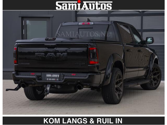 Dodge RAM PICKUP BLACK OPS | 5.7 V8 HEMI | WIDEBODY HULK | OPEN UITLAAT KLEP | ZEER DIK | DUBBELE CABINE | DC | 5 PERSOONS | GRIJS KENETEKEN | EXTRA BREDE WIELEN IN HET BRONS | MEGA DIK | 3500KG TREKVERMOGEN |