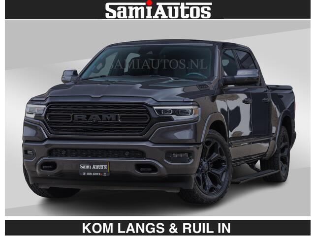 Dodge RAM PICKUP LIMITED | HEMI 5.7 V8 | MWK KLEP | BOM VOL | GRANITE GRIJS KLEUR | LUCHTVERING | MEEST LUXE | CREW CAB 5 PERSOONS | GRIJS KENTEKEN | DUBBEL CABINE DC |