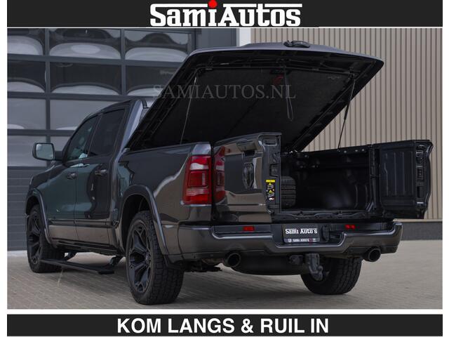Dodge RAM PICKUP LIMITED | HEMI 5.7 V8 | MWK KLEP | BOM VOL | GRANITE GRIJS KLEUR | LUCHTVERING | MEEST LUXE | CREW CAB 5 PERSOONS | GRIJS KENTEKEN | DUBBEL CABINE DC |