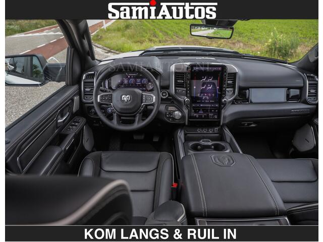Dodge RAM PICKUP HUD | 420PK | LUCHTVERING | PANO | PASSAGIERSSCHERM | BOM EN BOM VOL | Comfortabele Dubbele Cabine met Royale 5 Zitplaatsen | DODGE RAM PREMIUM LARAMIE EDITION | Voorraad Nr 2230 - 8765 | De specialist in Amerikaanse pick-ups in Nederland en Europa.